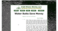 Desktop Screenshot of irish-water-butts.com